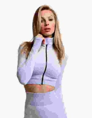 Front Zip Sports Bra