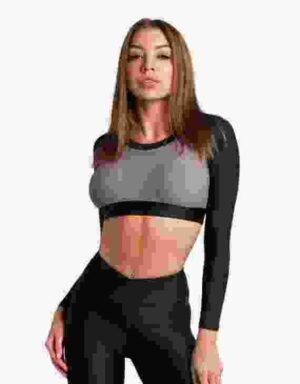 Long Sleeve Crop Top